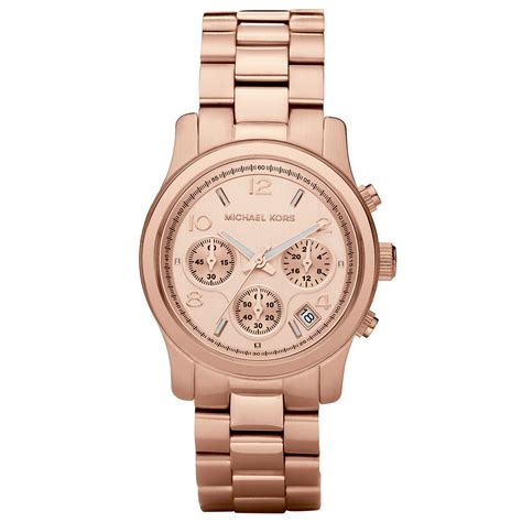 michael kors ladies rose gold tone bracelet watch mk5128|MICHAEL KORS~mk5128~ROSE.